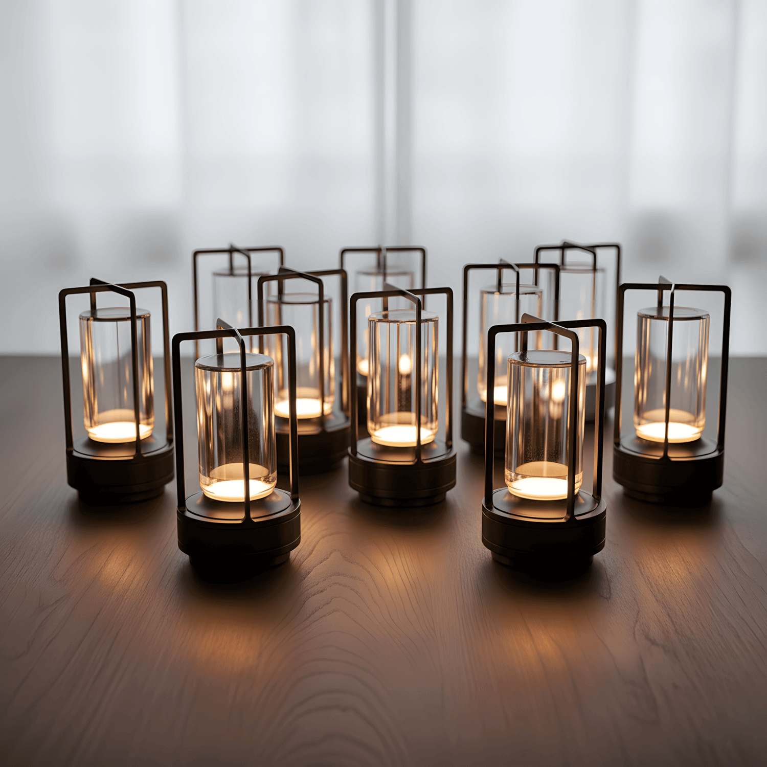 Klarako Crystal Lantern Lamp Bulk | Hotels, Restaurants, Hospitality Table Lamp