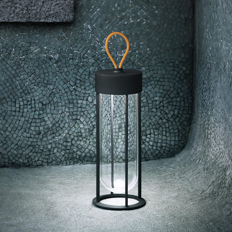 Modern Artisan Glass Lamp