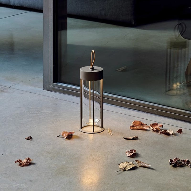 Modern Artisan Glass Lamp